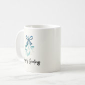 Mug Bow et mytilène bleus (Devant gauche)