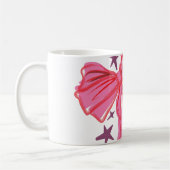 Mug Bow rose "Sweet Dreams" Typographie de Parties sci (Gauche)