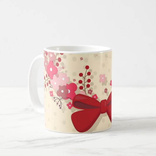 Mug Bow rouge (Devant gauche)