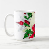 Mug Bow Rouge Et Holly (Gauche)