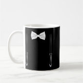 Mug Bow Tie With Suspenders Funny Wedding And Special (Gauche)