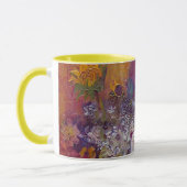 Mug Bowl avec des tournesols et des Roses par Vincent  (Gauche)