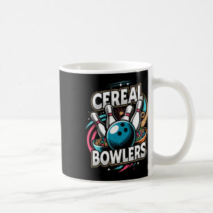 Mug Bowlers Céréales Shirt Bowling League Shirt Funny