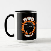 Mug Bowling 800 High Series Orange et Black (Gauche)