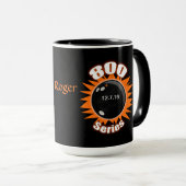 Mug Bowling 800 High Series Orange et Black (Devant droit)