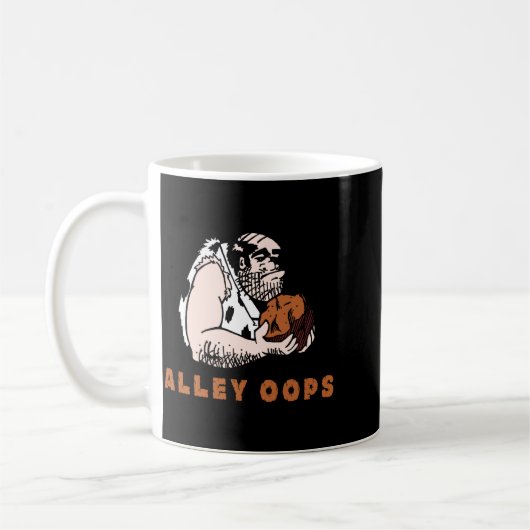 Mug Bowling Alley Oops Caveman (Gauche)