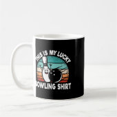 Mug Bowling Amusant Bowling C'Est Mon Lucky Bowlin (Gauche)