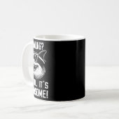 Mug Bowling Bruh C'est Jawsome Enfants de requin Drôle (Devant gauche)