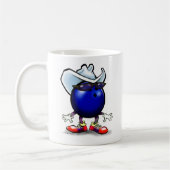 Mug Bowling Cowboy (Gauche)