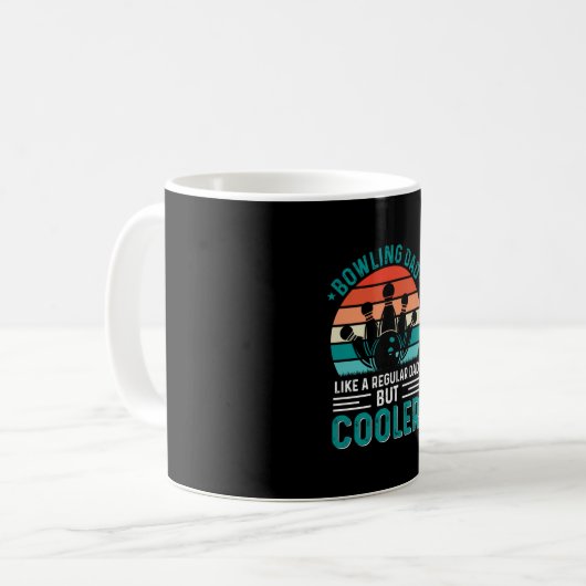 Mug Bowling Dad (Devant gauche)