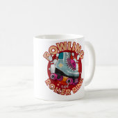 Mug Bowling Et Roller Rink 80'S Roller Disco Skating (Devant droit)
