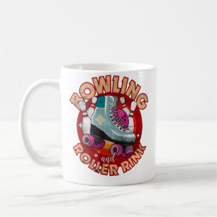 Mug Bowling Et Roller Rink 80'S Roller Disco Skating