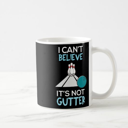Mug Bowling Funny Je ne peux pas croire que ce n'est p (Droite)