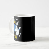 Mug Bowling Gift Drôle Qui Donne Un Fractionnement (Devant gauche)