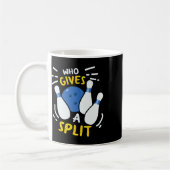 Mug Bowling Gift Drôle Qui Donne Un Fractionnement (Gauche)