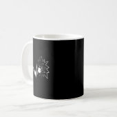 Mug Bowling Heartbeat Pour Les Amateurs De Bowling Et (Devant gauche)
