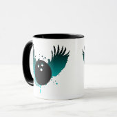 Mug bowling : hi-fi (Devant gauche)