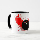 Mug bowling : hi-fi (Devant gauche)