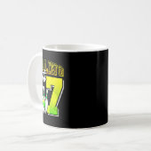 Mug Bowling Party Rolling dans 7 7e anniversaire fille (Devant gauche)