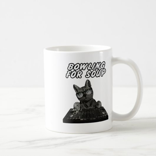 Mug Bowling Pour Soup Music Style Chat (Droite)
