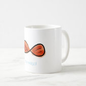 Mug Bowtie élégant rouge (édition de therealgcl) (Devant droit)