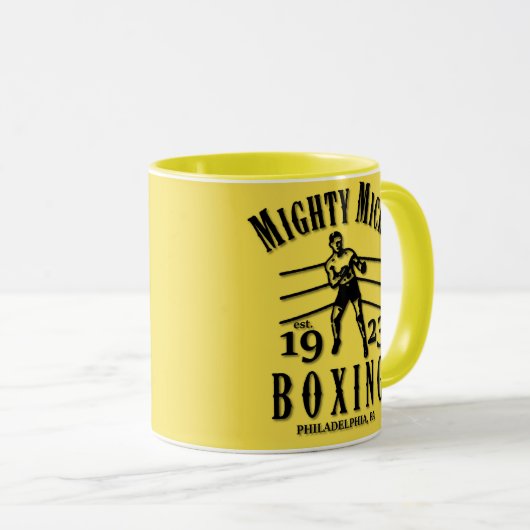 Mug Boxe (Devant droit)