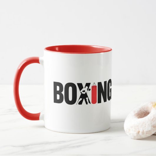 Mug Boxe (Avec donut)