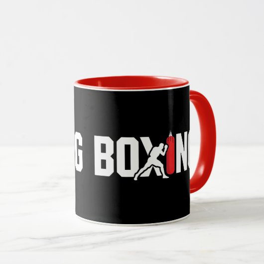 Mug Boxe (Devant droit)