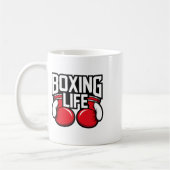Mug Boxe à vie pour les boxeurs professionnels amateur (Gauche)