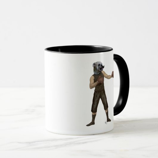 Mug Boxe Bulldog Full 2 (Devant droit)