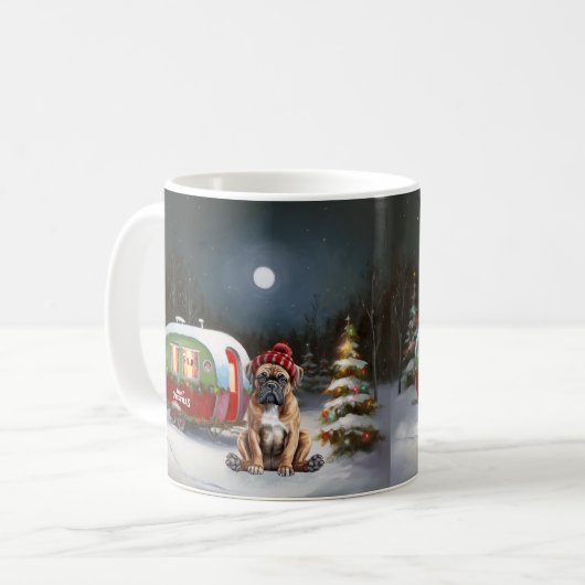 Mug Boxe d'hiver Caravan Christmas Adventure (Devant gauche)