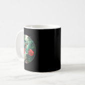 Mug Boxe Dinosaure Boxer Dino Kickboxing T-rex Boxe (Devant gauche)