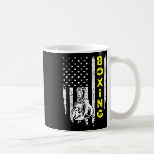 Mug Boxe Drapeau américain 4 juillet Patriotique