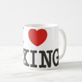 Mug boxe du coeur i (Devant droit)