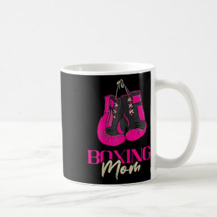 Mug Boxe féminine Maman Boxeur Gants de boxe Kickboxin