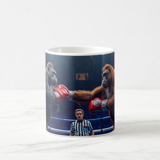 Mug Boxe Gorilla vs. Orang-outan (Centre)