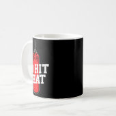 Mug Boxe Je Frapperais Que Gants De Boxe Punching Bag (Devant gauche)