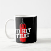 Mug Boxe Je Frapperais Que Gants De Boxe Punching Bag (Gauche)