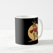 Mug Boxe Kangaroo (Devant droit)
