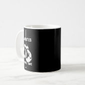 Mug Boxe Kickboxing Boxeur 3 minutes est un long temps (Devant gauche)