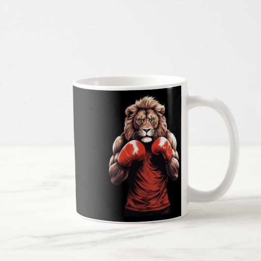 Mug Boxe Lion Boxe Arts Martiaux Mixtes Kickboxing (Droite)