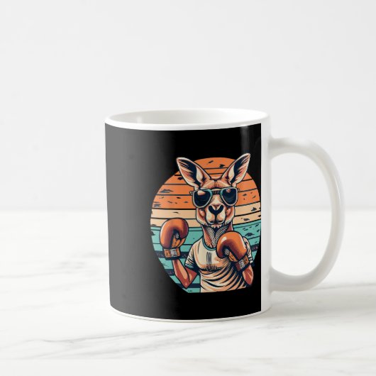 Mug Boxe Roger Australian Kangaroo Boxer Kang (Droite)
