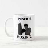 Mug Boxe Sport Punch It Boxe (Gauche)
