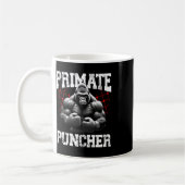 Mug Boxer à gorille musculaire à poinçonnets Primate A (Gauche)