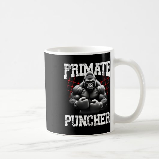 Mug Boxer à gorille musculaire à poinçonnets Primate A (Droite)