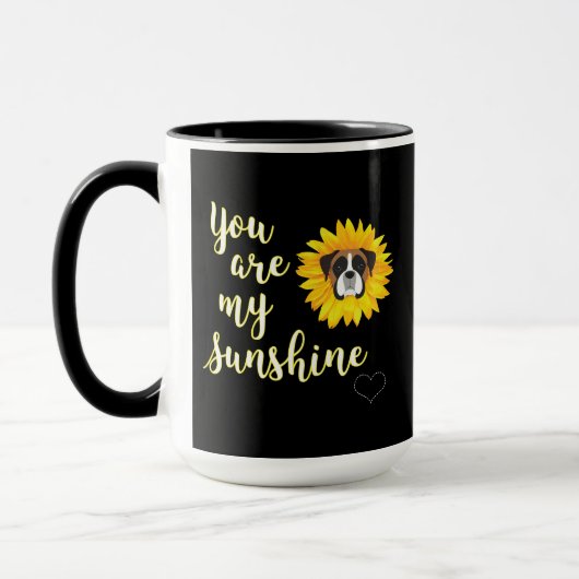 Mug Boxer à soleil (Gauche)