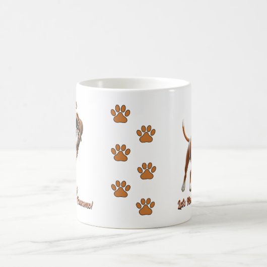 Mug Boxer - Ajouter le nom du chien, modifier le texte (Centre)