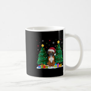 Mug Boxer Amoureux de les chiens Santa Hat Ugly Christ