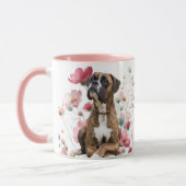 Mug Boxer Bringé & Fleurs Sauvages (Gauche)
