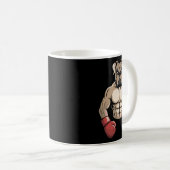 Mug Boxer Chien Gants de Boxe Chiens de Compagnie Boxe (Devant droit)
